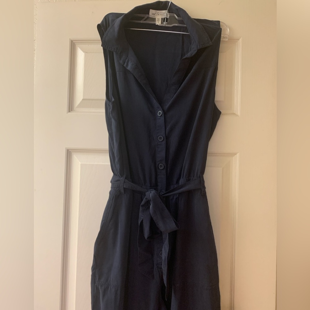 NWT Sundance Cloth & Stone Navy Blue Jumpsuit - Picture 3 of 14